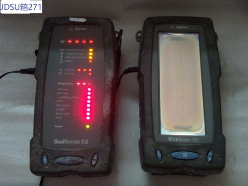 Lcd damage agilent wirescope - lcd,