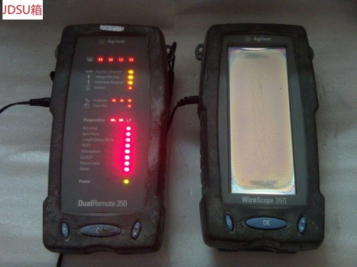 Lcd damage agilent wirescope - lcd,