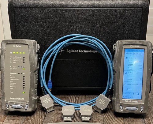 Certificatore cavo agilent - certificatore,
